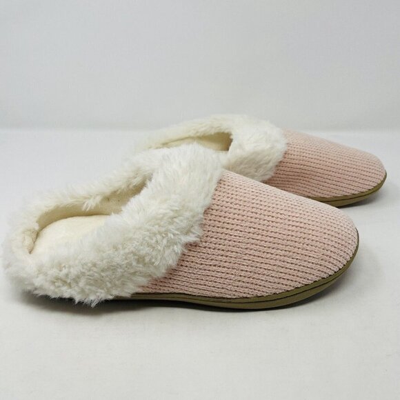 Isotoner Womens 8.5/9 Boxed Chenille Charlotte Hoodback Clog Slippers $40 126 - Picture 4 of 10